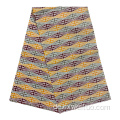 100% Polyester Wachs afrikanisch gedrucktes Goldstoff